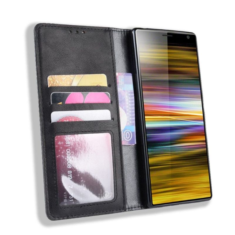 Pouzdra Na Sony Xperia 10 Kožený Styl Le Cirénius