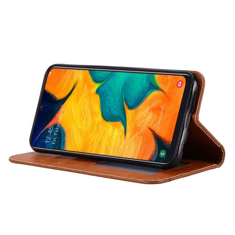 Flipové Pouzdro Na Samsung Galaxy A40 Kožený Stojánek