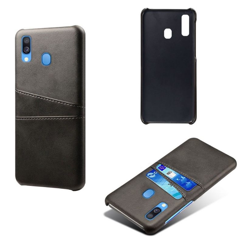 Kryt Na Samsung Galaxy A40 Držák Karet S Efektem Melody Leather