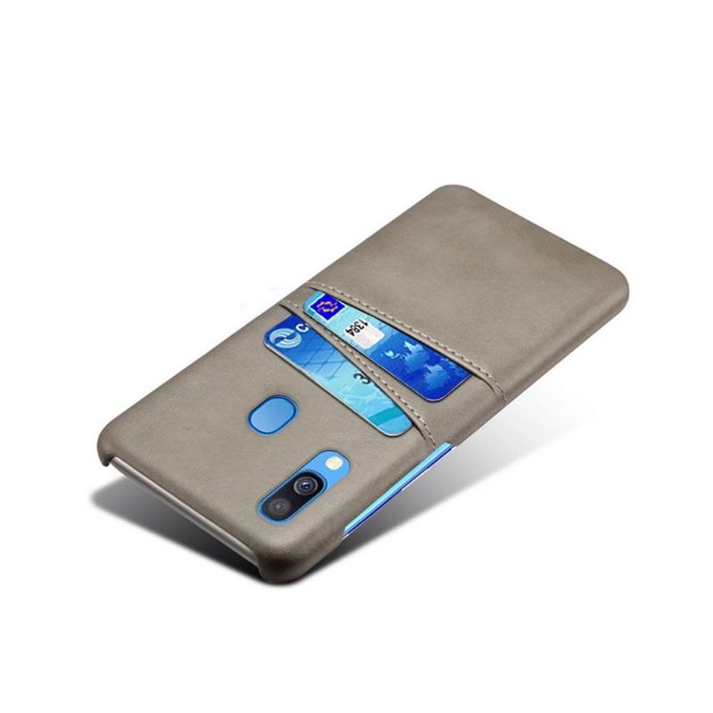 Kryt Na Samsung Galaxy A40 Držák Karet S Efektem Melody Leather