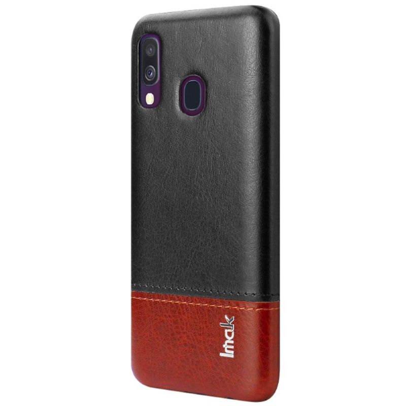 Kryt Na Samsung Galaxy A40 Imak Bicolor Imitace Kůže