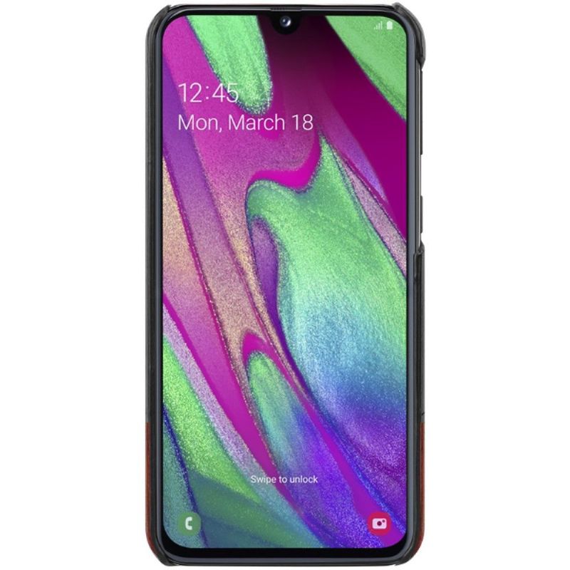 Kryt Na Samsung Galaxy A40 Imak Bicolor Imitace Kůže
