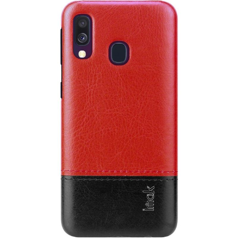 Kryt Na Samsung Galaxy A40 Imak Bicolor Imitace Kůže