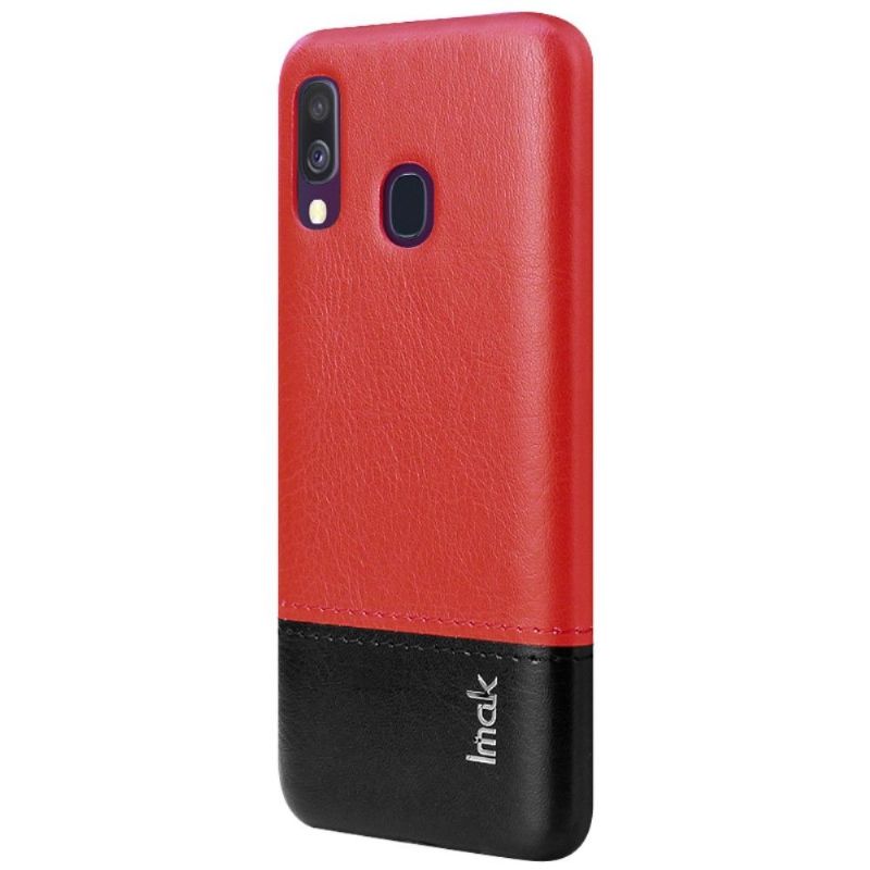 Kryt Na Samsung Galaxy A40 Imak Bicolor Imitace Kůže