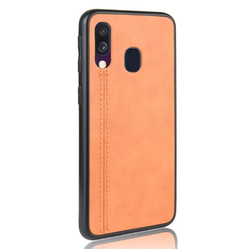 Kryt Na Samsung Galaxy A40 Kožený Efekt