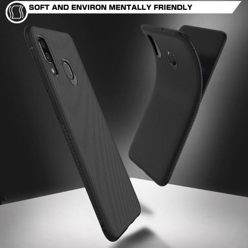 Kryt Na Samsung Galaxy A40 Zmrazení Efektu Brnění