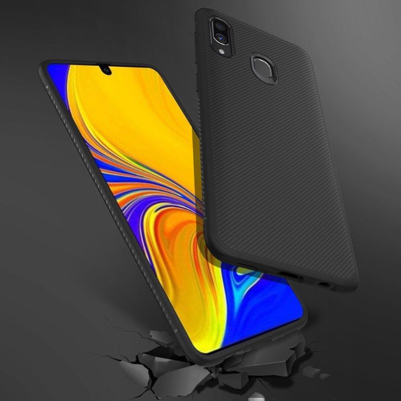 Kryt Na Samsung Galaxy A40 Zmrazení Efektu Brnění
