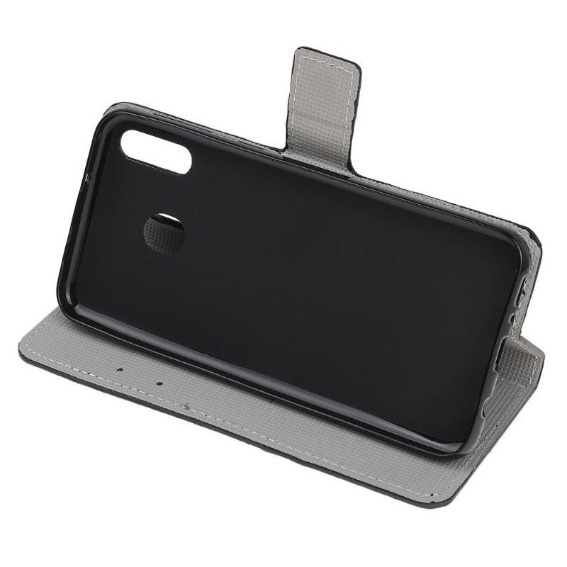 Pouzdra Na Samsung Galaxy A40 Flipové Pouzdro Lotosový Květ