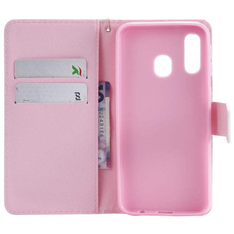 Pouzdra Na Samsung Galaxy A40 Na Lana Květinová Dívka
