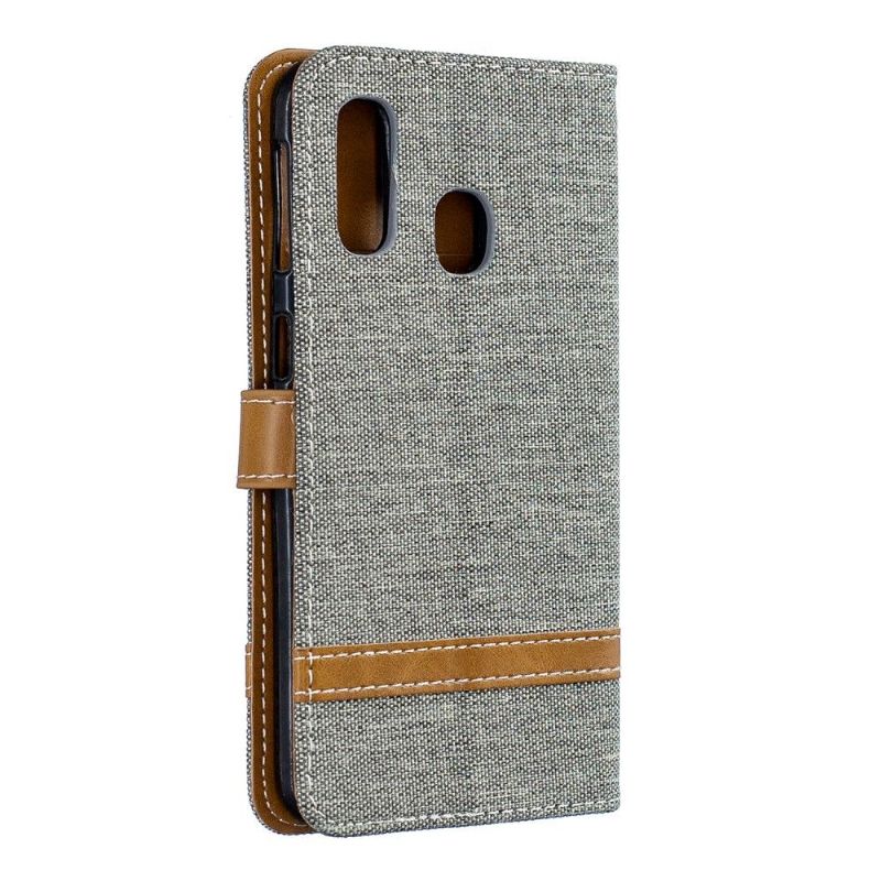 Pouzdra Na Samsung Galaxy A40 Látkový Potah S Popruhem