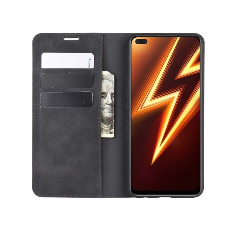 Flipové Pouzdro Na Realme 6 Pro Obchodní Retro