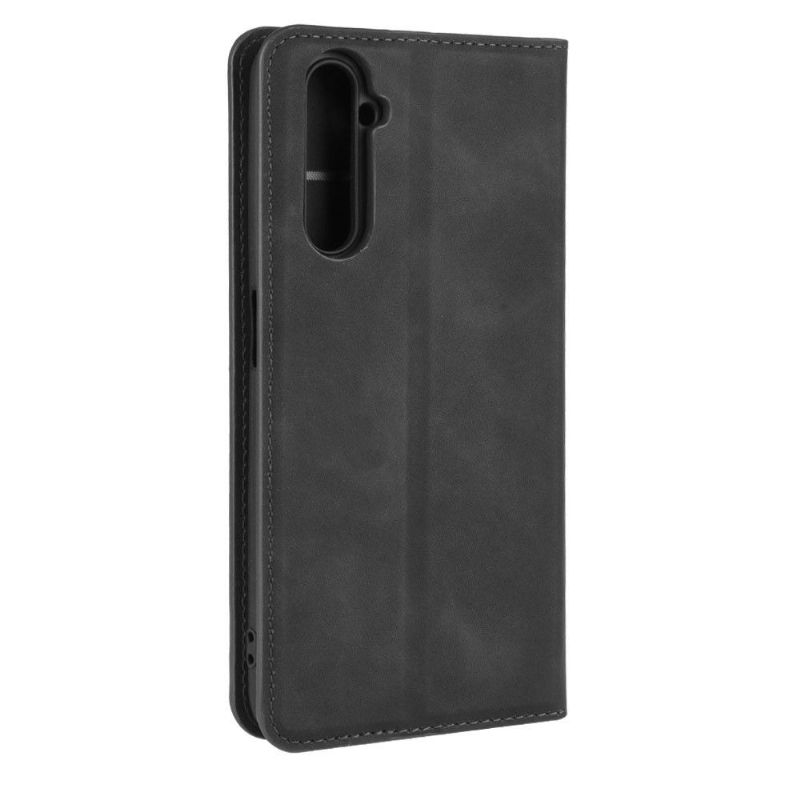 Flipové Pouzdro Na Realme 6 Pro Obchodní Retro