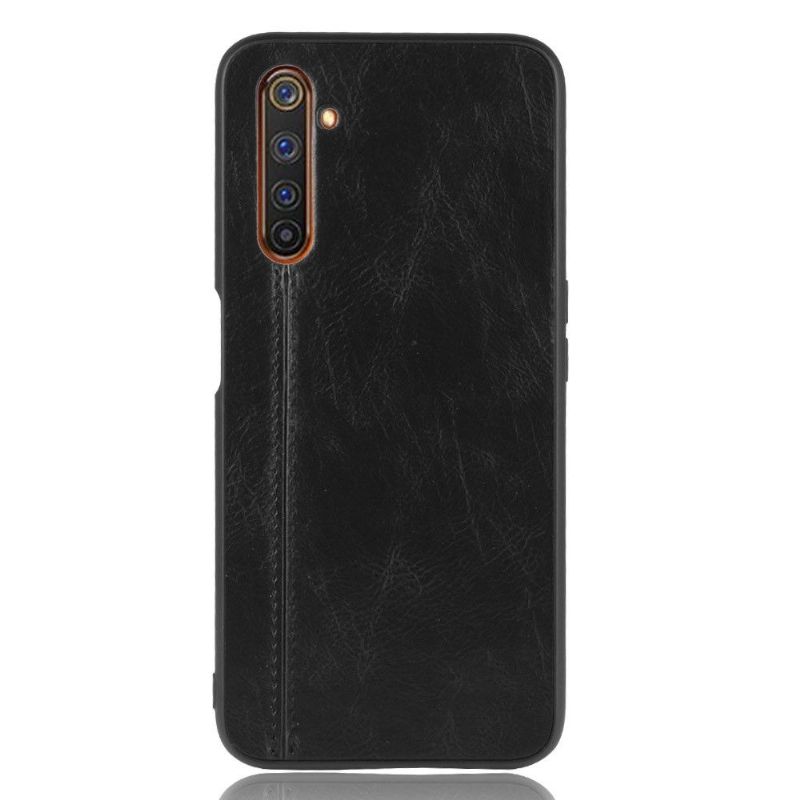 Kryt Na Realme 6 Pro Prošívání Koženým Efektem