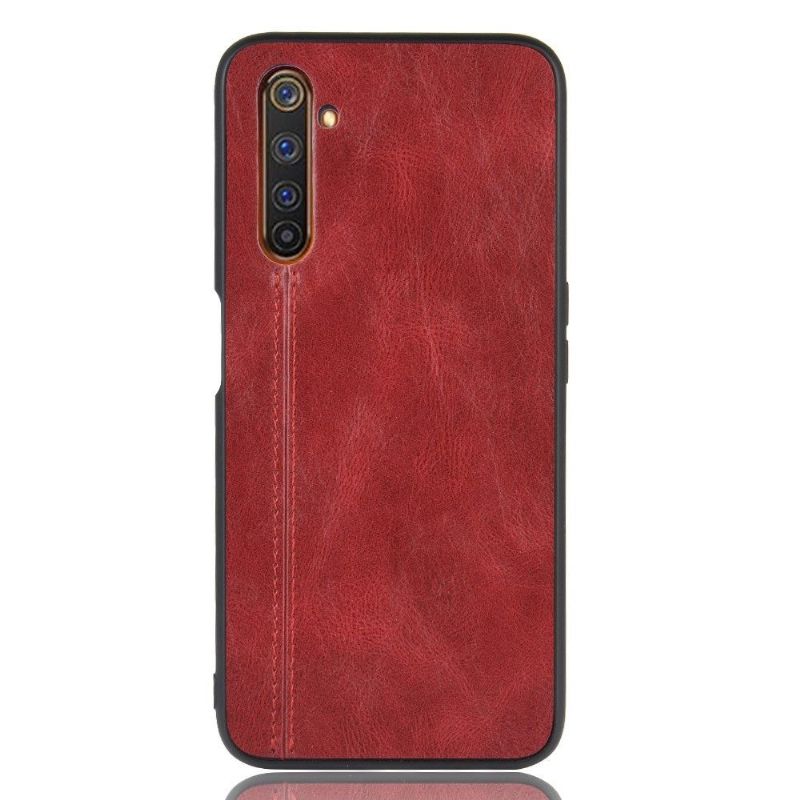 Kryt Na Realme 6 Pro Prošívání Koženým Efektem