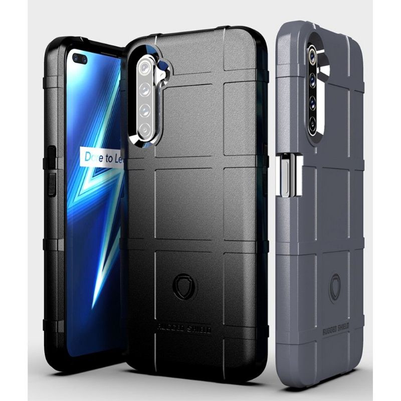 Kryt Na Realme 6 Pro Robustní Štít Odolný Proti Nárazům