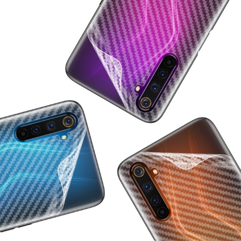 Uhlíkové Zadní Fólie Pro Realme 6 Pro (2 Kusy)