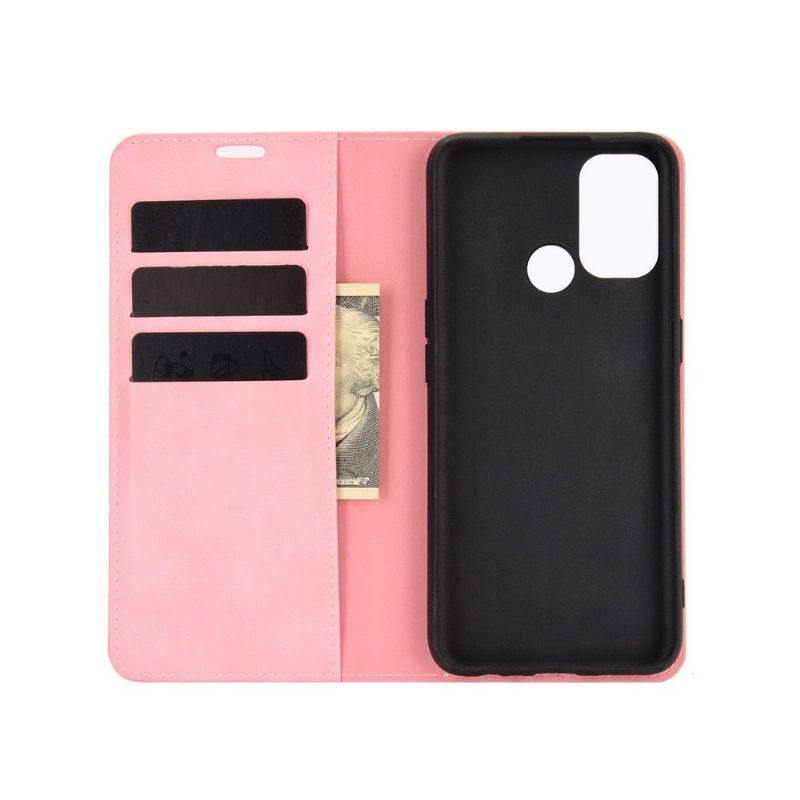 Flipové Pouzdro Na Oppo A53 Obchodní Retro