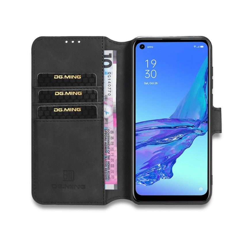 Kožené Pouzdro Na Oppo A53 Retro Styl Dg Ming