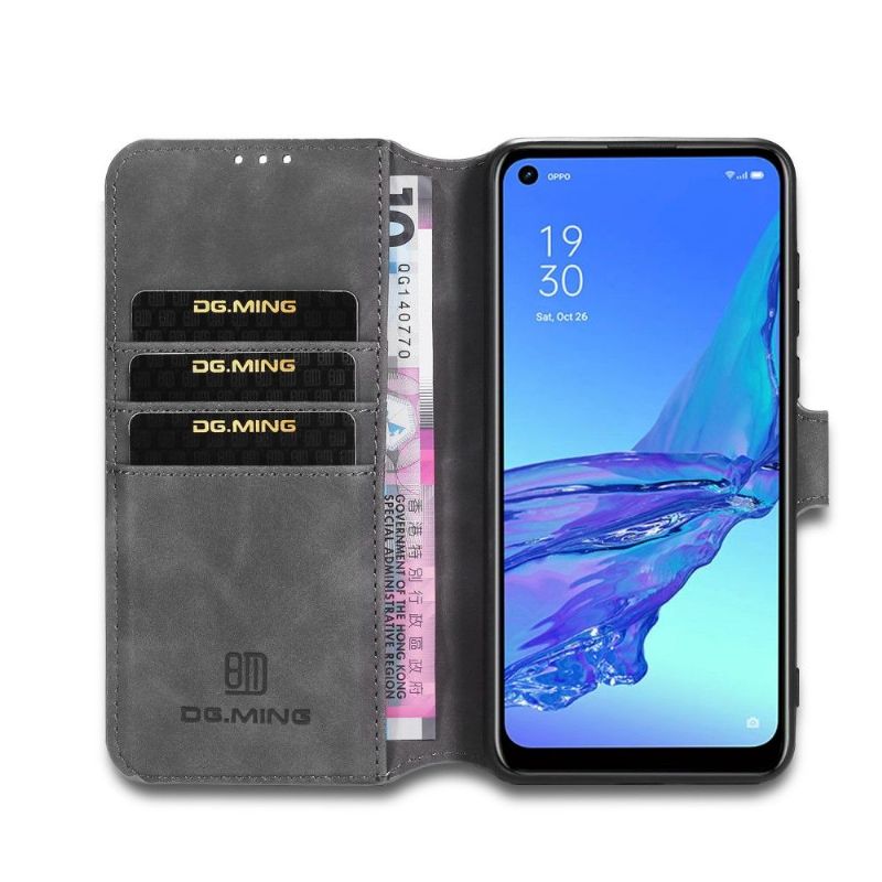 Kožené Pouzdro Na Oppo A53 Retro Styl Dg Ming