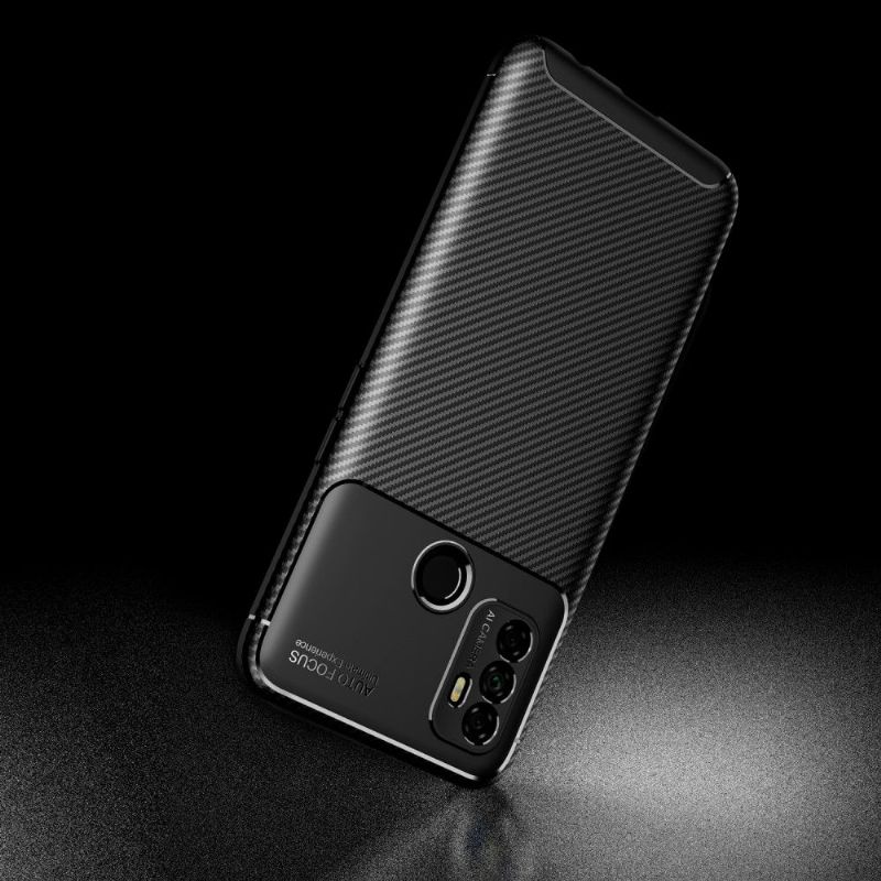 Kryt Na Oppo A53 Efekt Uhlíkových Vláken
