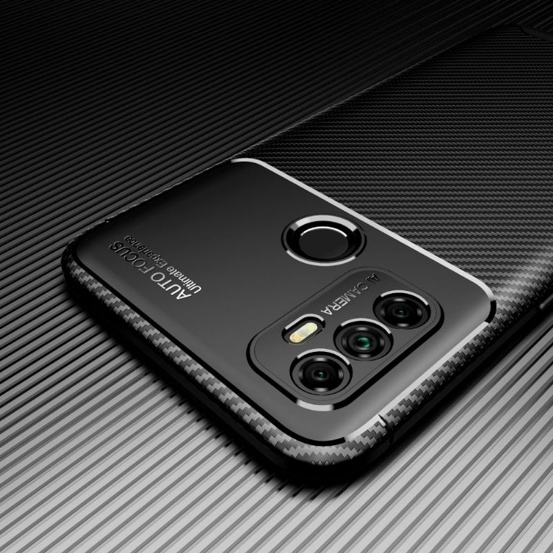 Kryt Na Oppo A53 Efekt Uhlíkových Vláken
