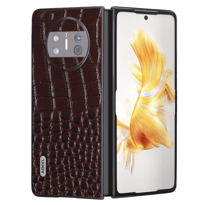 Kryt Huawei Mate X3 Pravý Krokodýlí Styl Abeel