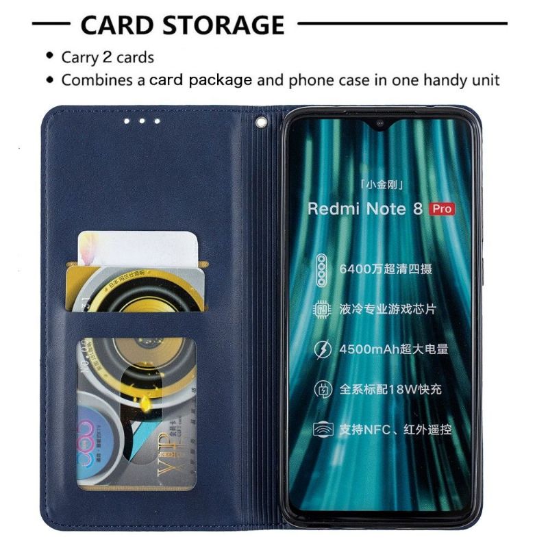 Flipové Pouzdro Na Xiaomi Redmi Note 8 Pro Držitel Karty Célinia