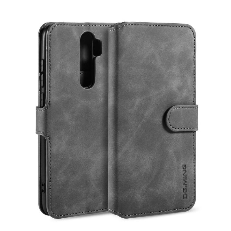 Flipové Pouzdro Na Xiaomi Redmi Note 8 Pro Efekt Dg Ming Kůže