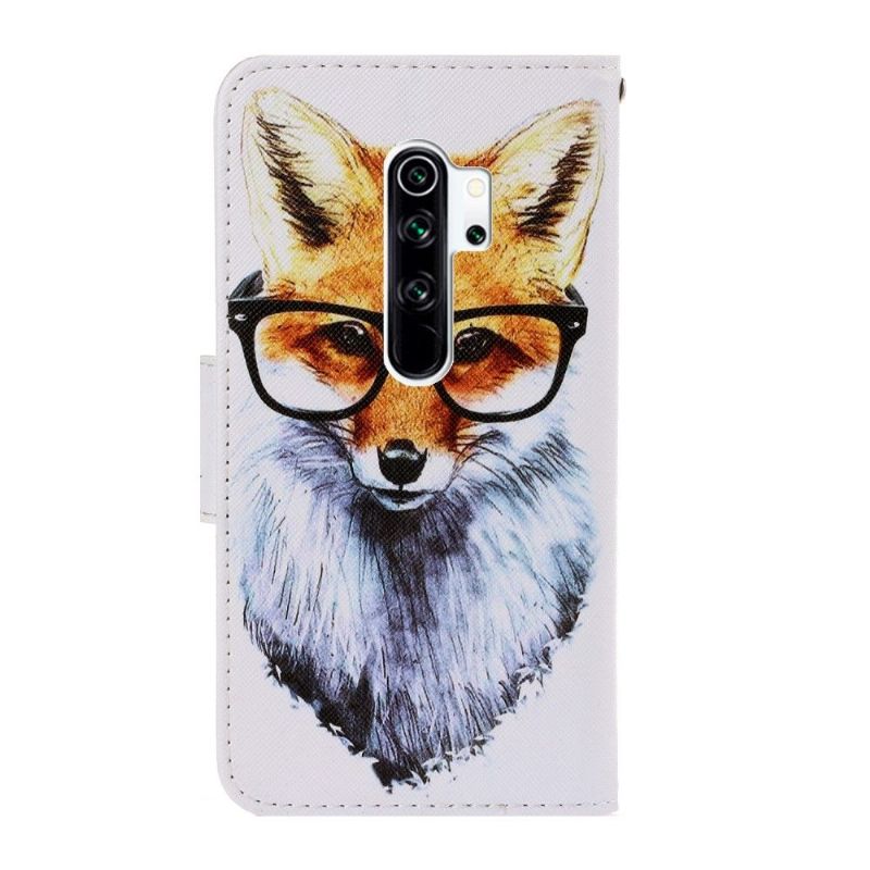 Flipové Pouzdro Na Xiaomi Redmi Note 8 Pro Liška Brýlová