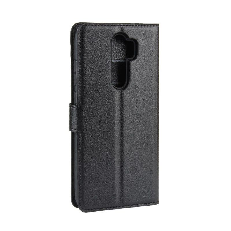 Flipové Pouzdro Na Xiaomi Redmi Note 8 Pro Peněženkové Pouzdro Styl Kůže - Černá