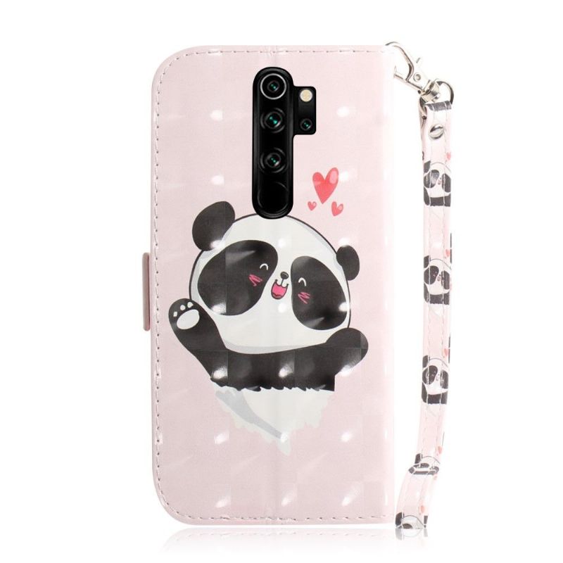 Flipové Pouzdro Na Xiaomi Redmi Note 8 Pro Roztomilá Panda