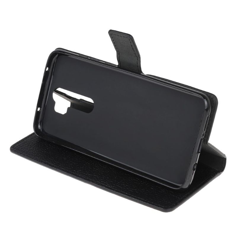 Flipové Pouzdro Na Xiaomi Redmi Note 8 Pro Styl Kůže S Efektem Liči
