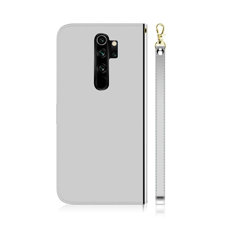 Flipové Pouzdro Na Xiaomi Redmi Note 8 Pro Zrcadlový Efekt Z Umělé Kůže