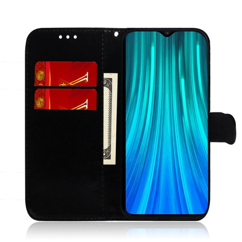 Flipové Pouzdro Na Xiaomi Redmi Note 8 Pro Zrcadlový Efekt Z Umělé Kůže