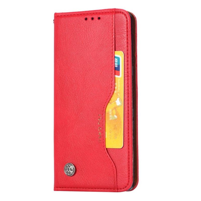 Kožené Pouzdro Na Xiaomi Redmi Note 8 Pro Pouzdro S Koženým Stojánkem