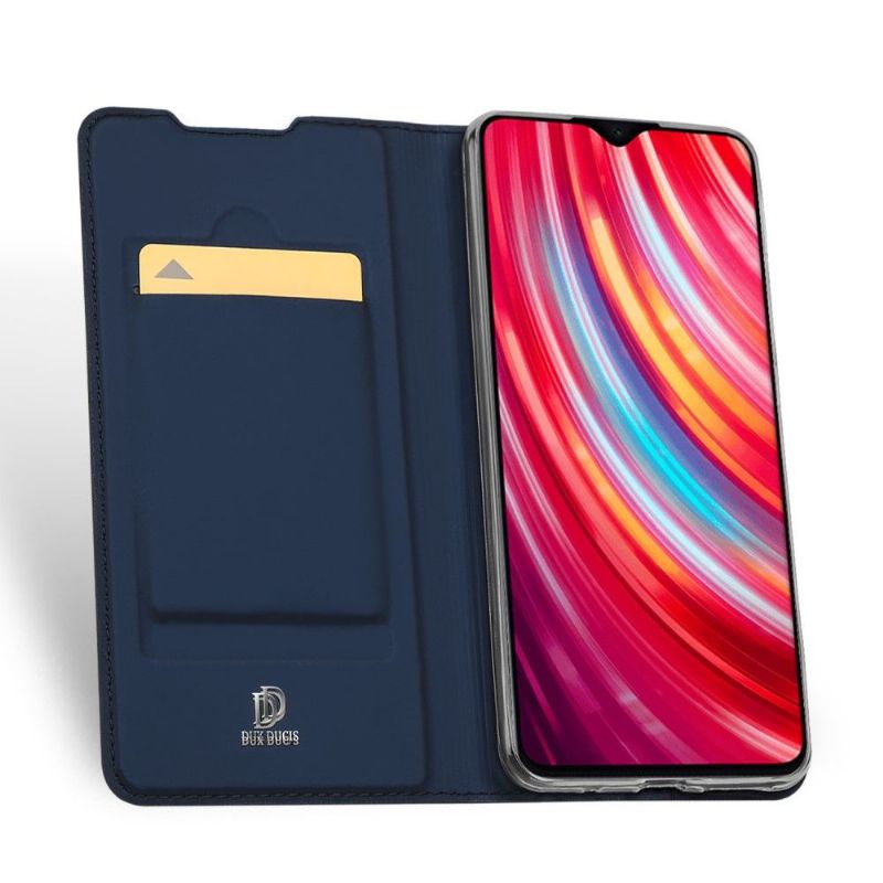 Kožené Pouzdro Na Xiaomi Redmi Note 8 Pro Saténový Povlak