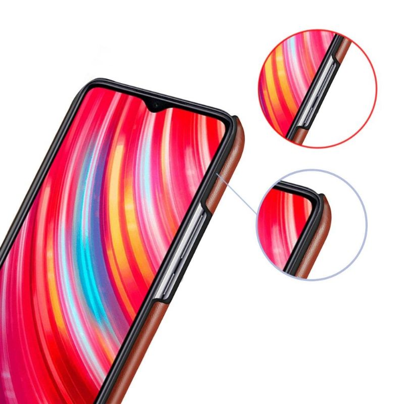 Kryt Na Xiaomi Redmi Note 8 Pro Dvoubarevný Kožený Efekt