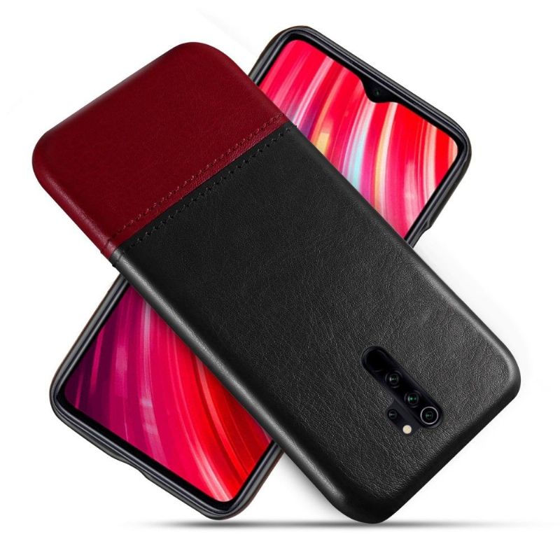 Kryt Na Xiaomi Redmi Note 8 Pro Dvoubarevný Kožený Efekt