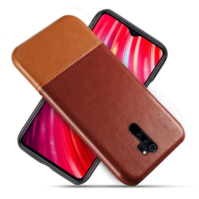 Kryt Na Xiaomi Redmi Note 8 Pro Dvoubarevný Kožený Efekt