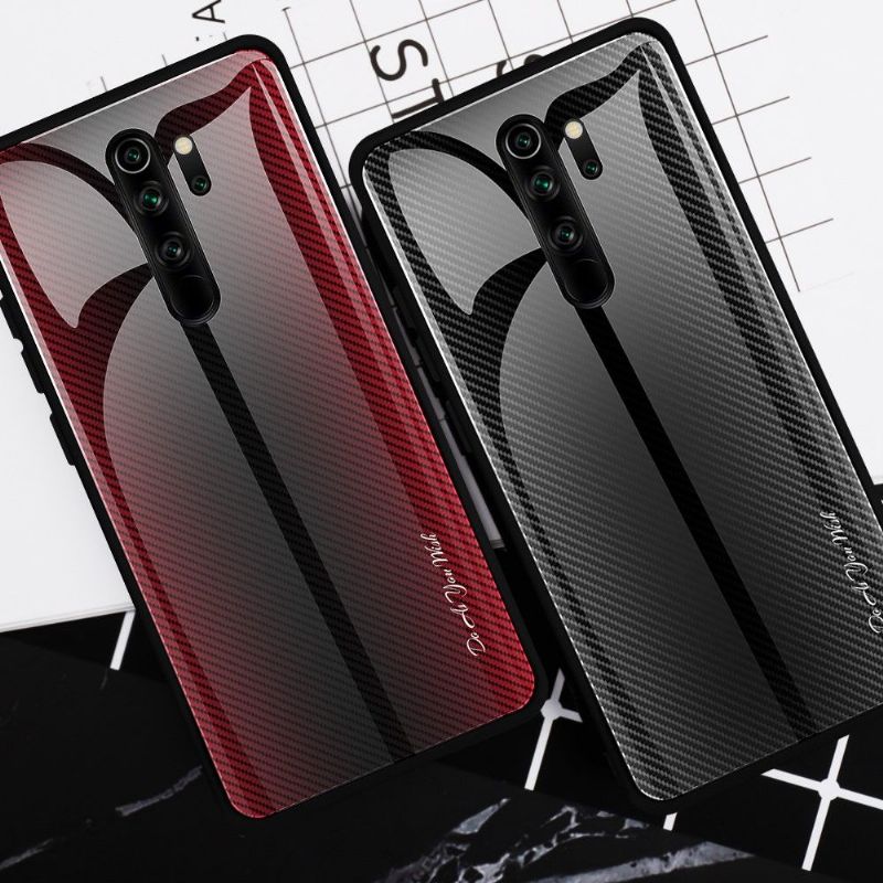 Kryt Na Xiaomi Redmi Note 8 Pro Zadní Strana Z Uhlíkového Skla