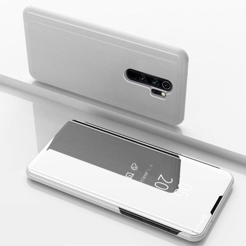Kryty Na Mobil Na Xiaomi Redmi Note 8 Pro Flipové Pouzdro Zrcadlový Efekt