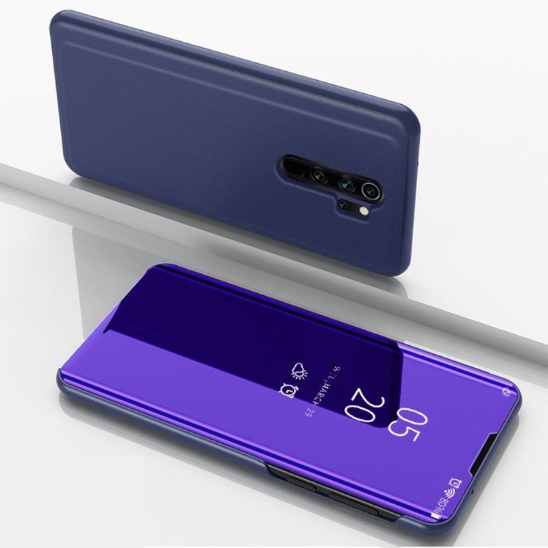 Kryty Na Mobil Na Xiaomi Redmi Note 8 Pro Flipové Pouzdro Zrcadlový Efekt