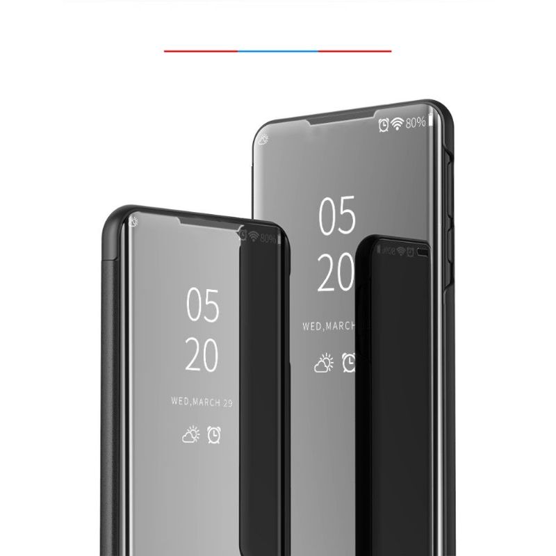 Kryty Na Mobil Na Xiaomi Redmi Note 8 Pro Flipové Pouzdro Zrcadlový Efekt