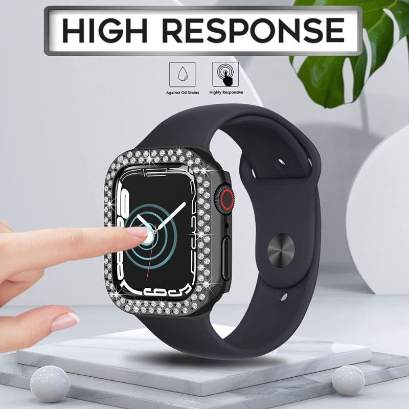Apple Watch 7 45 Mm - Pouzdro S Mini Krystaly