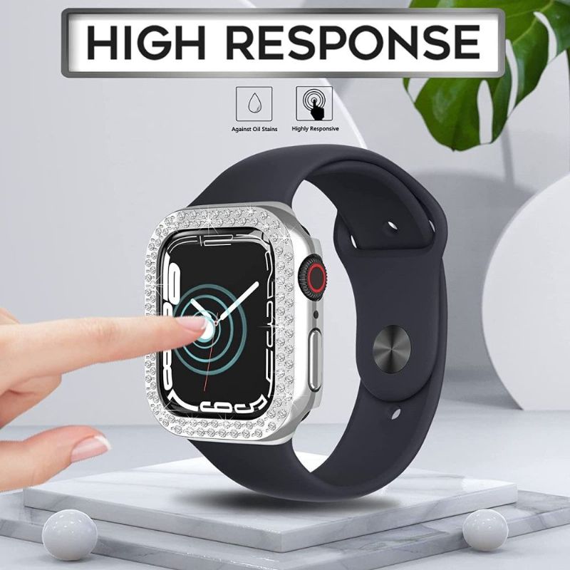 Apple Watch 7 45 Mm - Pouzdro S Mini Krystaly