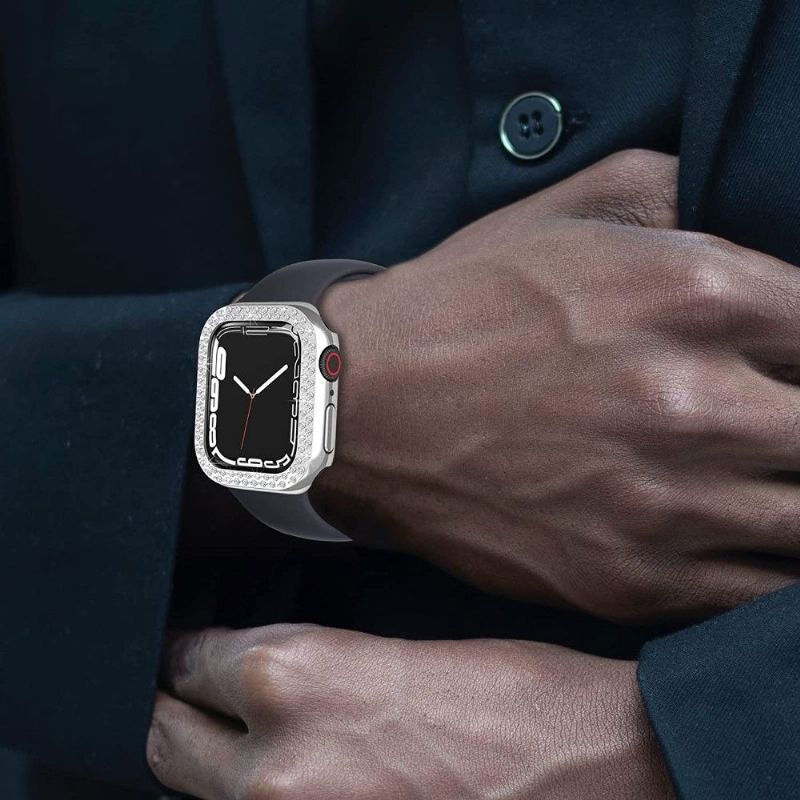 Apple Watch 7 45 Mm - Pouzdro S Mini Krystaly
