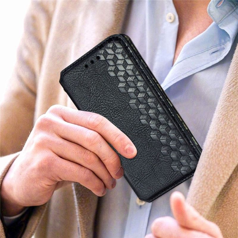 Flipové Pouzdro Na Xiaomi Redmi Note 9T Držák Karty Kub Design