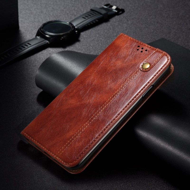 Flipové Pouzdro Na Xiaomi Redmi Note 9T Ernestine Odkryté Švy