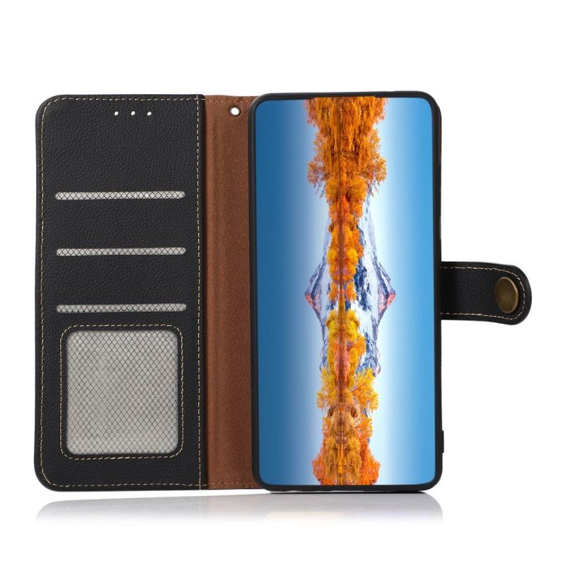 Flipové Pouzdro Na Xiaomi Redmi Note 9T Klasická Kůže Khazneh