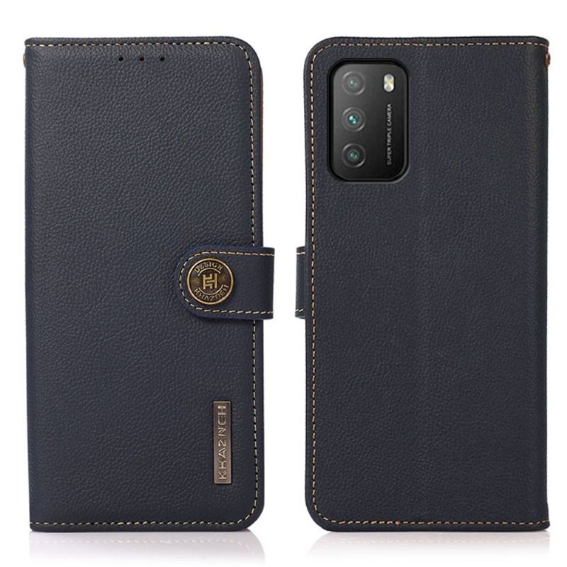 Flipové Pouzdro Na Xiaomi Redmi Note 9T Klasická Kůže Khazneh